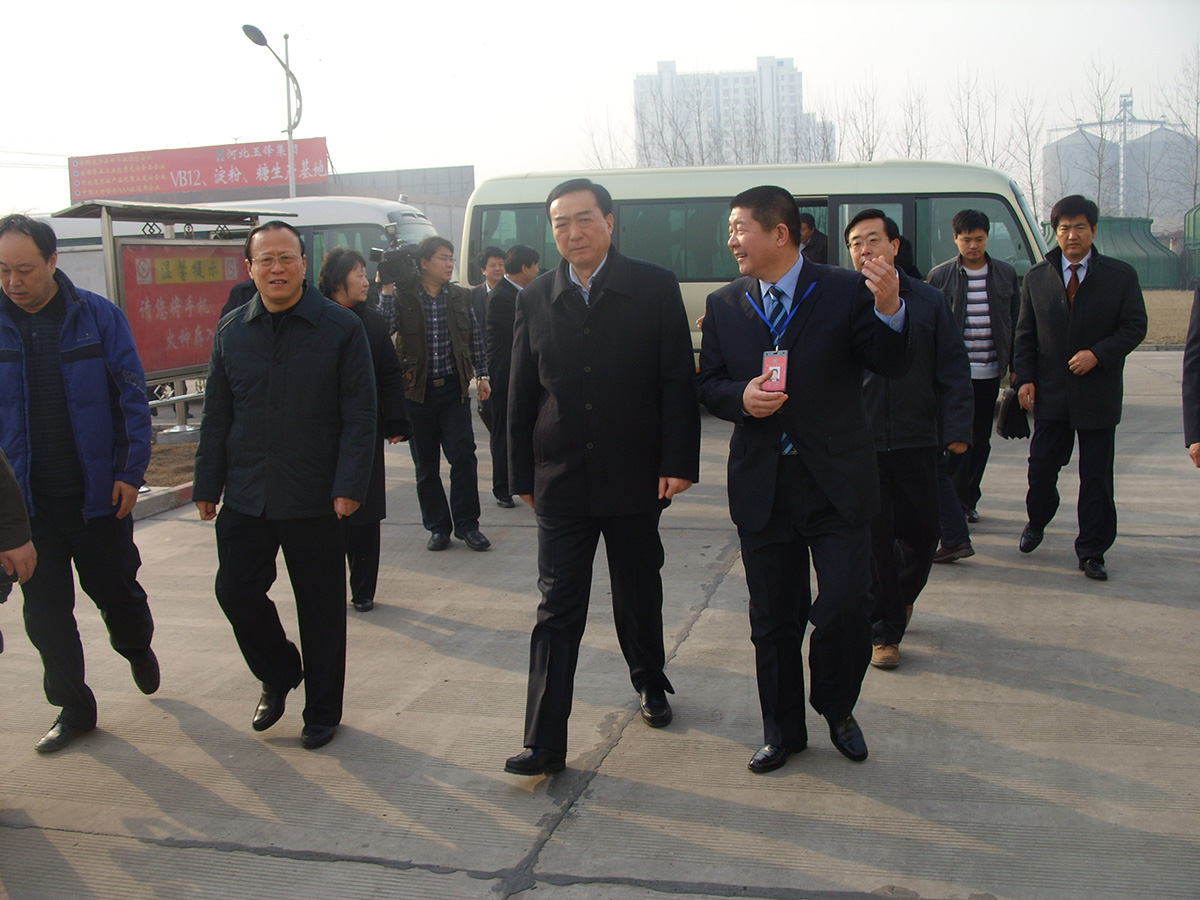 Chen Quanguo, former governor of Hebei Provincial People's government, Secretary of the Party committee of Xinjiang Uygur Autonomous Region, visited our group for inspection and guidance